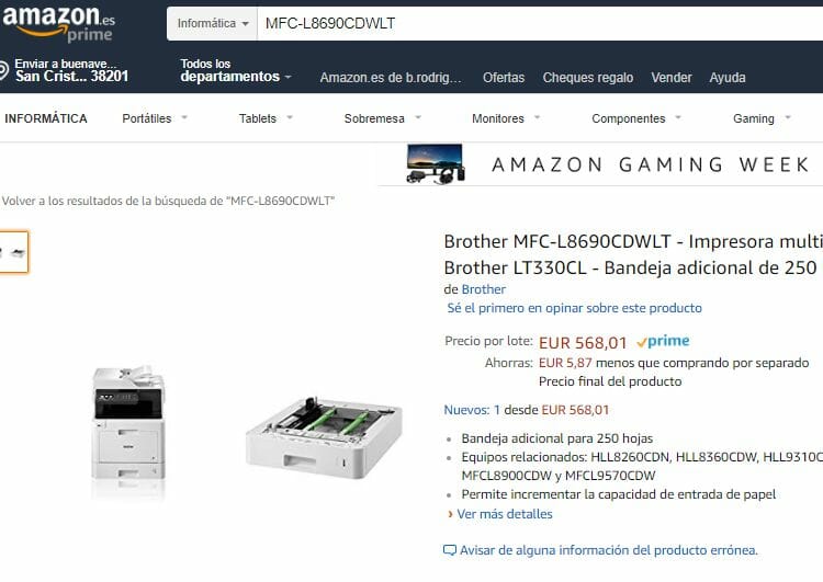 impresora-laser-color-multifuncion-Brother-Amazon