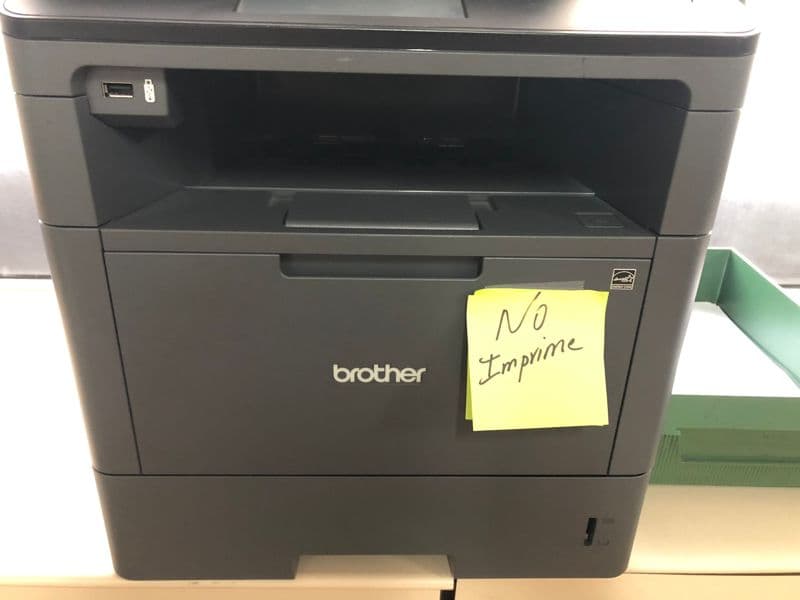 impresora Brother no imprime