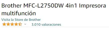 opiniones Brother MFC-L2750DW.1
