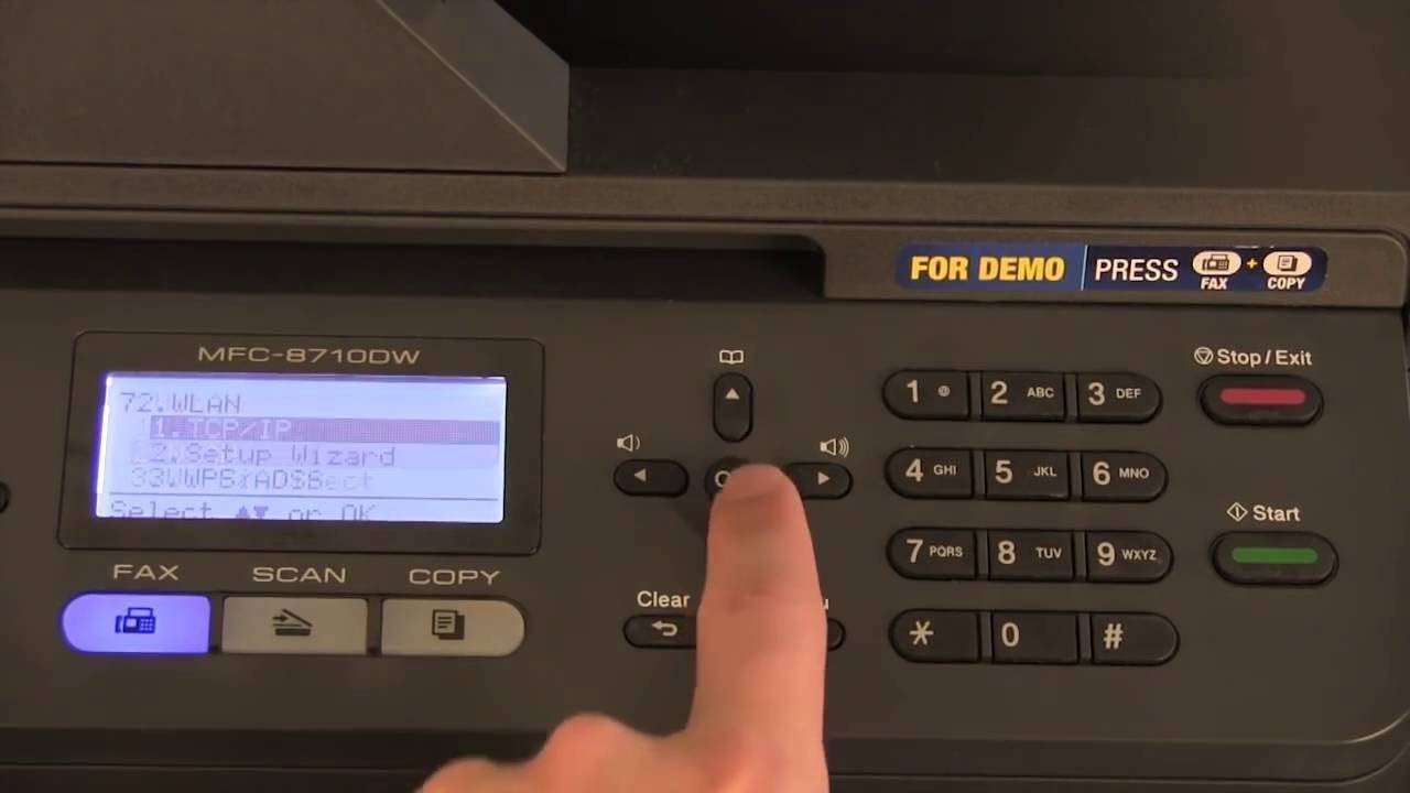 Impresora Brother conectada a WiFi