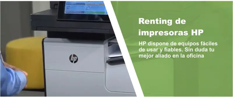 renting impresoras HP