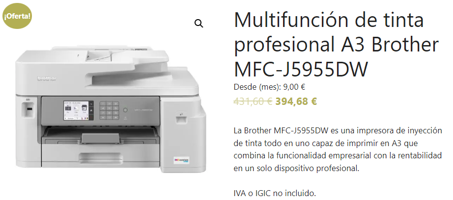 fotocopiadora barata A3